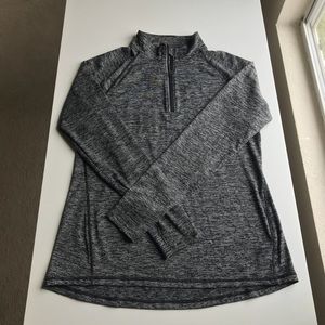 Old Navy Active Go-Dry Long Sleeve Top Gray LG